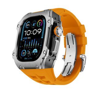 RM7015 Stainless Steel Retrofit Kit For Apple Watch Ultra Case
